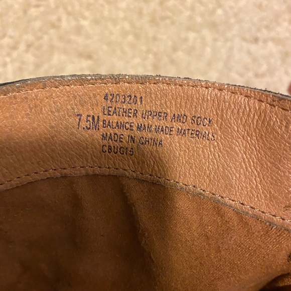 Montana Leather Boots - Picture 5 of 5